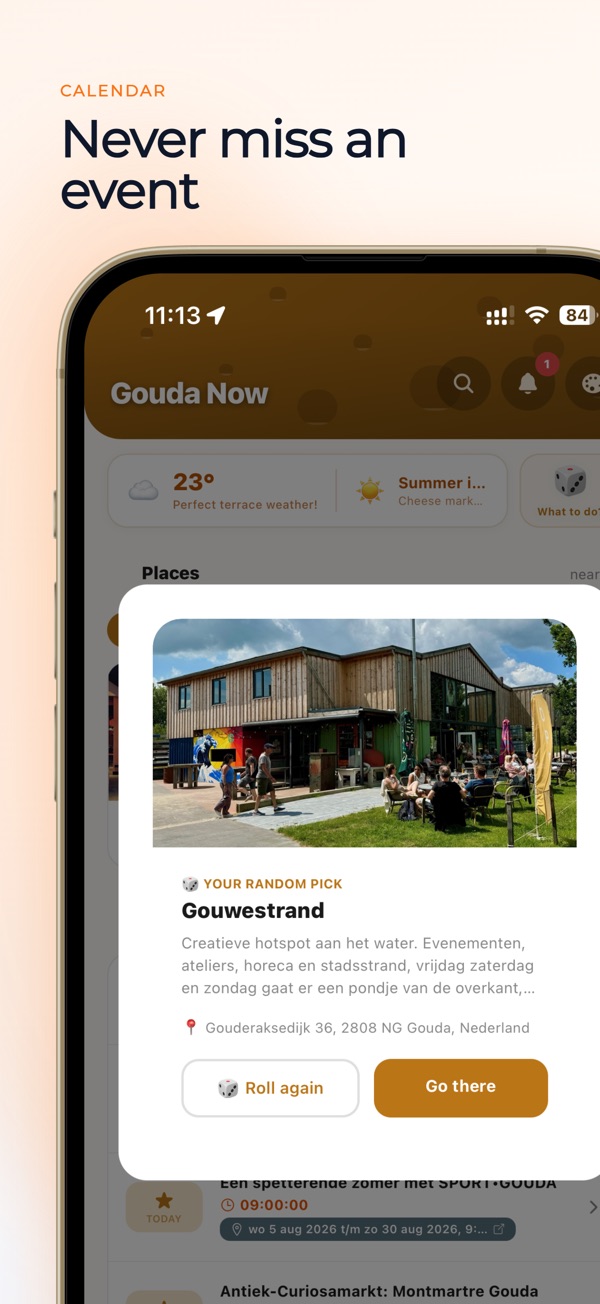 Gouda Now — evenementenkalender